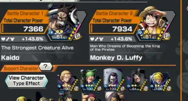 CONTA BEM UPADA DE ONE PIECE BOUNT RUSH!