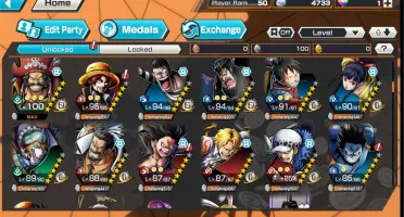 CONTA BEM UPADA DE ONE PIECE BOUNT RUSH!