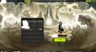 ZOBAL LVL 199 COM SET COMPLETO E MONTARIA CAMALEÃO E TROFÉUS