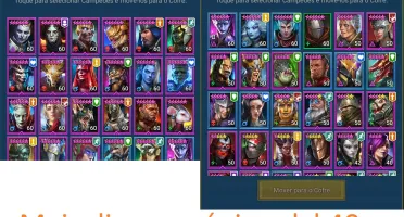 Conta Raid Shadow Legends com 36 Lendários