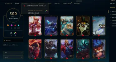 Conta Lol - Unrakend, Todos Os Champs, 300 Skins, 6700 De Rp