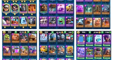 Conta de Clash Royale lv13 quase Full