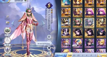 SAINT SEIYA AWAKENING - COM GEMAS AVANÇADAS E LIVROS