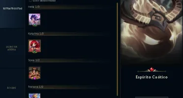 Conta LOL + TFT. 318 skins e muitos itens cosmeticos tft