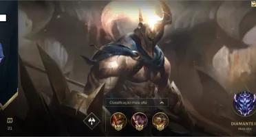 Conta Wild Rift Diamante IV 68% winrate (MMR Alto)