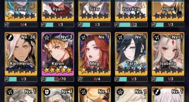 Conta do Seven Knights Idle Adventure Mobile Lev 301
