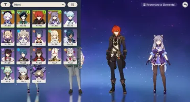 [AR50] DILUC - VENTI - QIQI - KEQING + 13 PERSONAGENS 4*