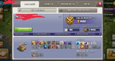 Clash of clans vc 8 semifulll