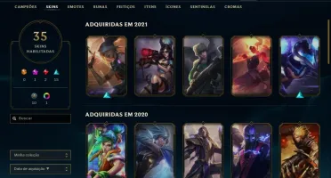 Conta de lol
