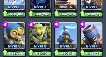Conta Clash Royale, 3279 Troféus, 9 Lendárias