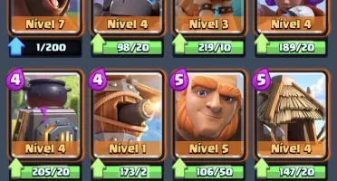 Conta Clash Royale, 3279 Troféus, 9 Lendárias