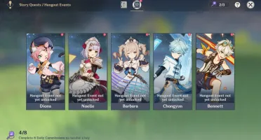 CONTA GENSHIN - DILUC C1, KEQING, CHILDE, ALLOY