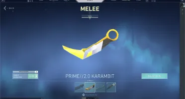 Conta Valorant com adaga delíquio, karambit sublime(nv1) e+