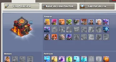 Conta Clash Of Clans CV 10