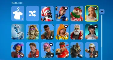 Conta Fortnite | 34 Skins | Naruto + Ice Spice | Candy Axe