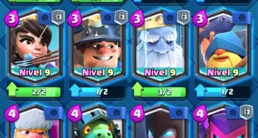 Conta Clash Royale 5000 trofeus, um deck quase full
