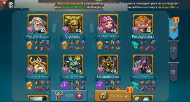 Venda de Conta Lords Mobile