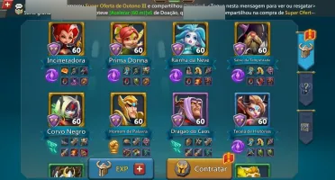 Venda de Conta Lords Mobile