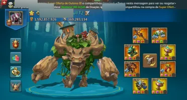 Venda de Conta Lords Mobile