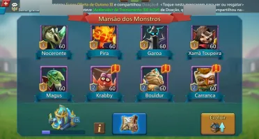 Venda de Conta Lords Mobile