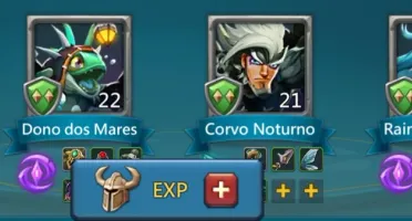 CONTA LORDS MOBILE COM T3, VÁRIAS PESQUISAS PRÉ-T4, LVL 54