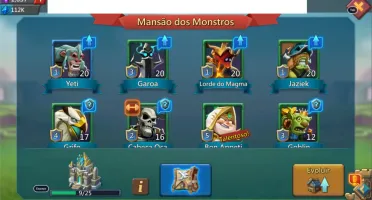 CONTA LORDS MOBILE COM T3, VÁRIAS PESQUISAS PRÉ-T4, LVL 54