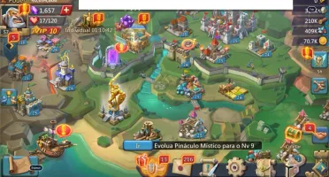 CONTA LORDS MOBILE COM T3, VÁRIAS PESQUISAS PRÉ-T4, LVL 54