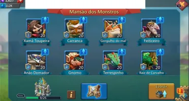 CONTA LORDS MOBILE COM T3, VÁRIAS PESQUISAS PRÉ-T4, LVL 54