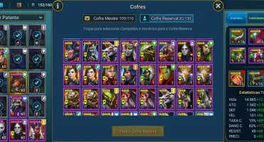 Conta Raid Shadow Legends lvl 74