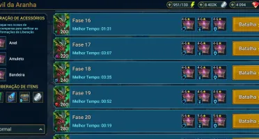 Conta Raid Shadow Legends lvl 74