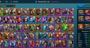 Conta Raid Shadow Legends lvl 74