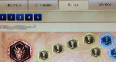 Conta Gold V-114 champ - 38 skins- 5 paginas de runas