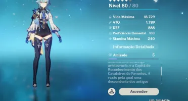 Conta com Alhaitam, Eula c1, Ayato e skin limitada do kaeya
