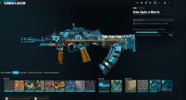 Conta De Warzone/Bo6 Com T800 E Camuflagem Rara (Gold Thorn)