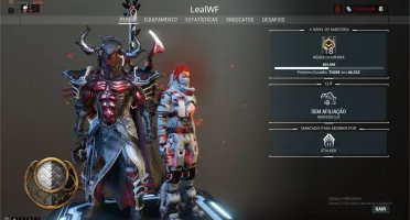 Conta Warframe