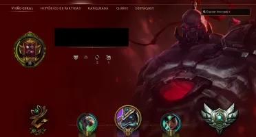Conta PRATA 2 League of Legends