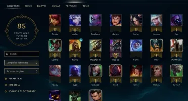 Conta PRATA 2 League of Legends