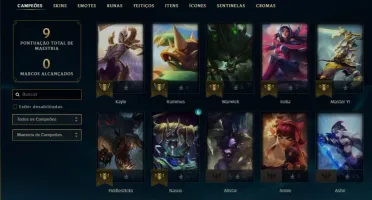 Rammus Rei Kayle Juiza conta lvl 20