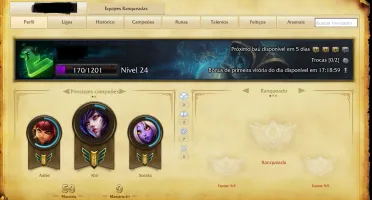 Smurf level 24 Ahri desafiante