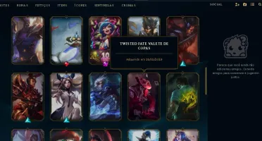 CONTA PLATINA 2 COM EMOTE MESTRE