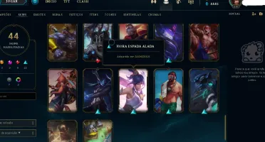 CONTA PLATINA 2 COM EMOTE MESTRE