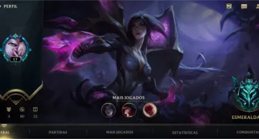Conta Esmeralda IV +80% Winrate