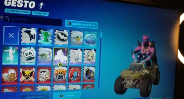 Conta fortnite 157 skins (Ikonik e glow)