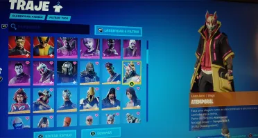 Conta fortnite 157 skins (Ikonik e glow)