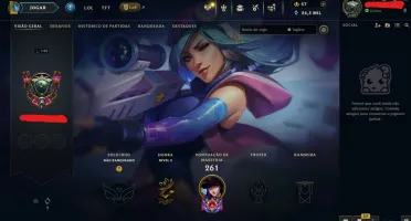 Conta League of Legends Full Acesso - 59 Champs e 52