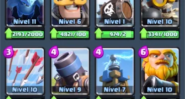 Clash Royale nível 11 Com alteração de Nome!