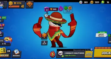 Conta de brawl stars com bralwler lendário