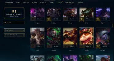 CONTA LEAGUE OF LEGENDS GOLD 1 - PROMOÇÃO