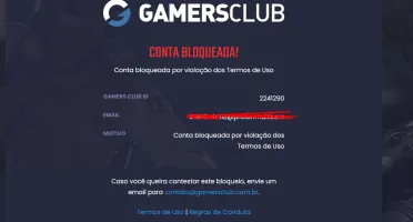 Conta prime supremo + primeiro email (banida na GC)