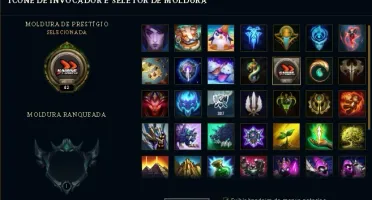 Conta lol Platina 1 com mmr d1/d2 75% de Win rate